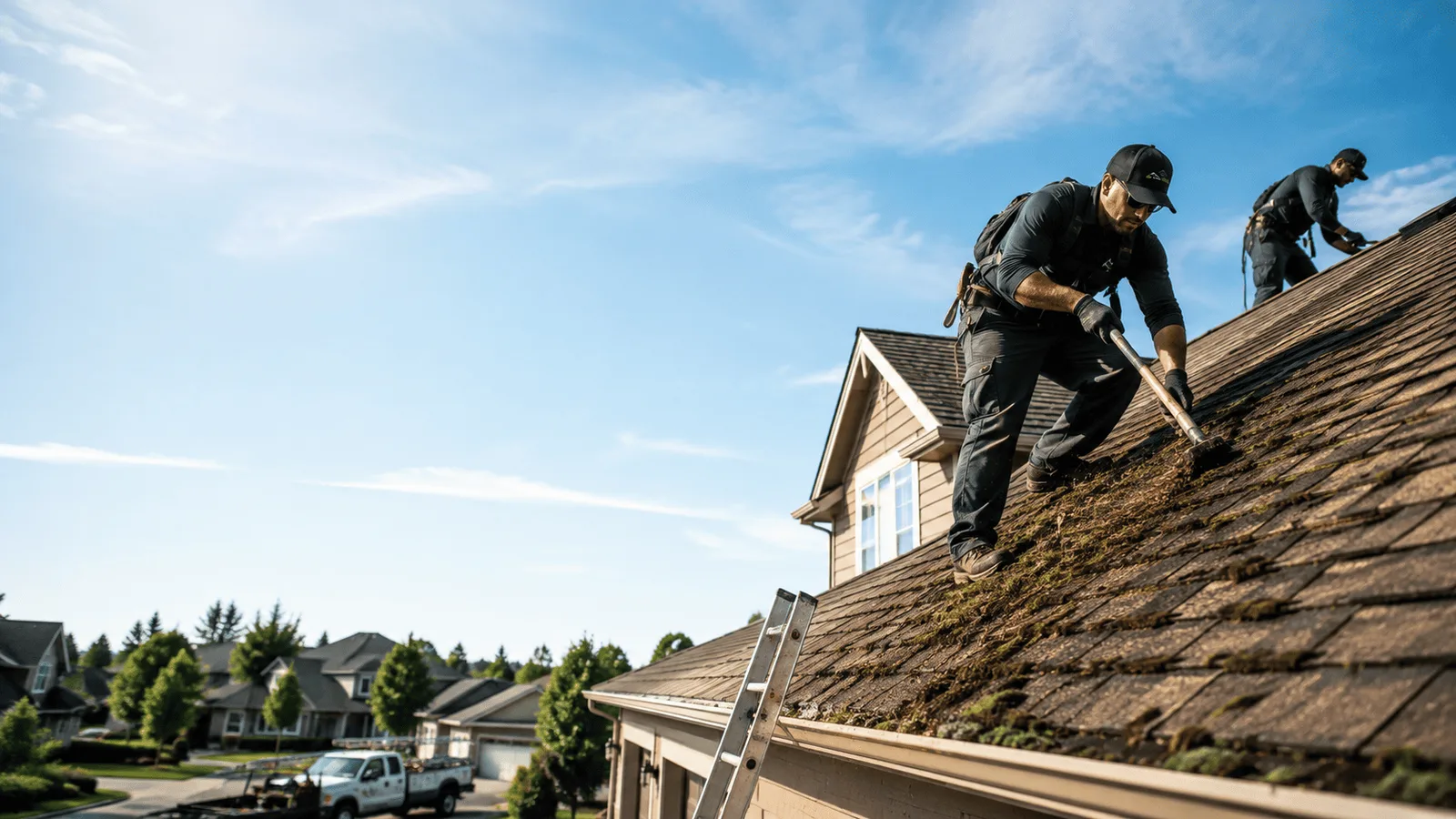 Roof Moss Removal in Masterson, TX near me